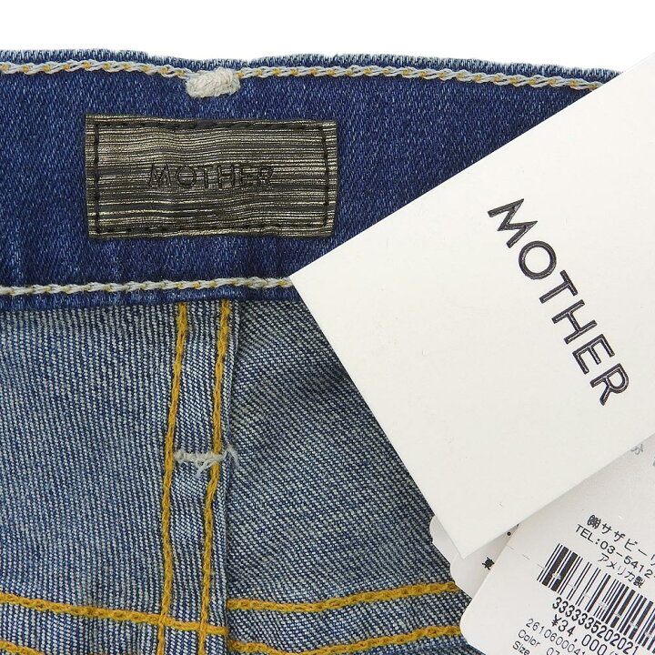 楽天市場】mother マザー 未使用 MOTHER マザー カットオフウォッシュ  