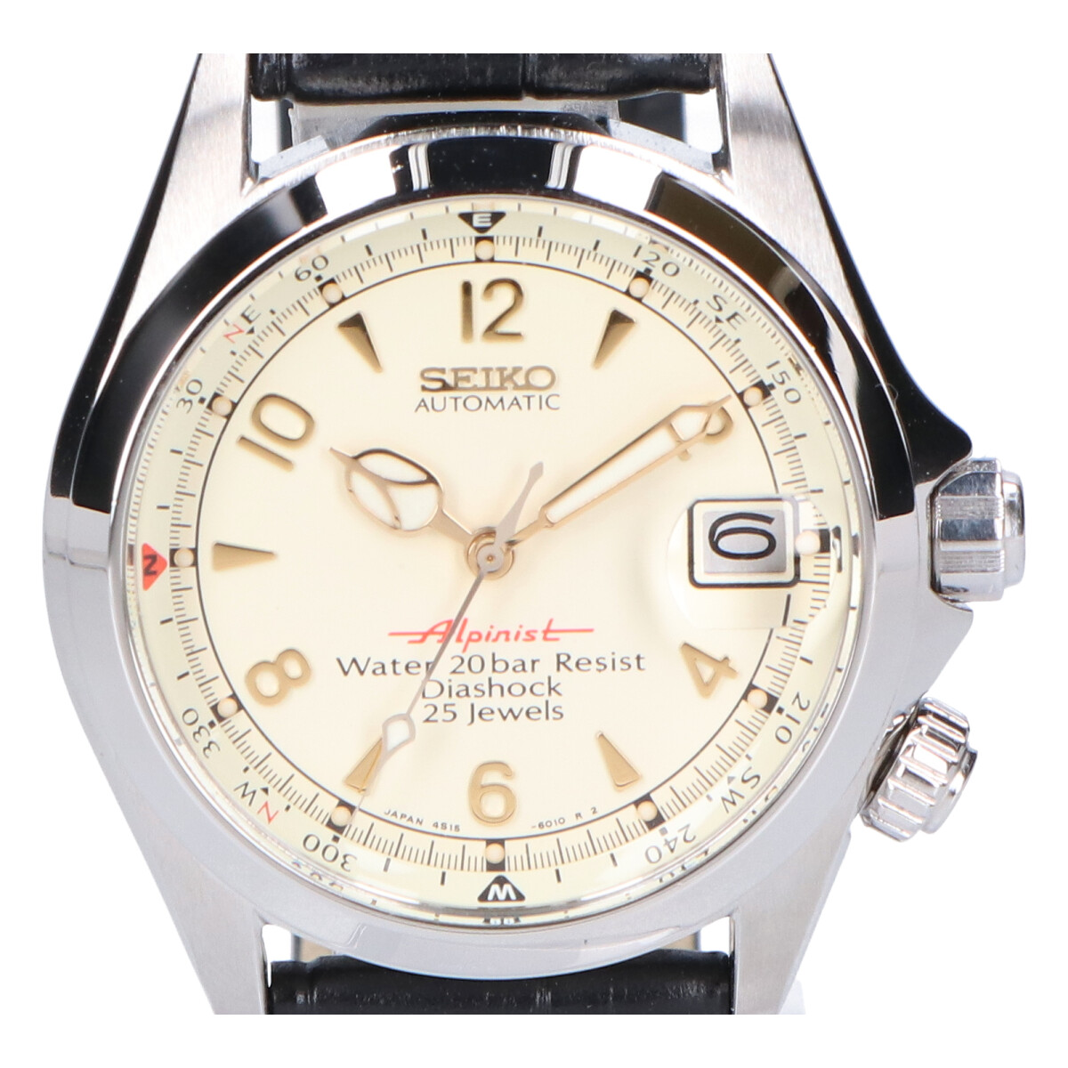 楽天市場】SEIKO セイコー 4S15-6000 アルピニスト 自動巻き 腕時計 