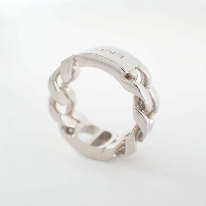 楽天市場】Dior ディオール 【美品】CD ICON チェーンリンク リング 