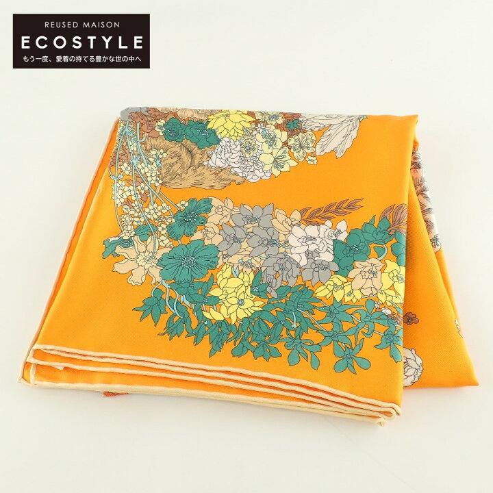 エルメス カレ90 ローブレジェール RobeLegere スカーフ シルク 楽天  