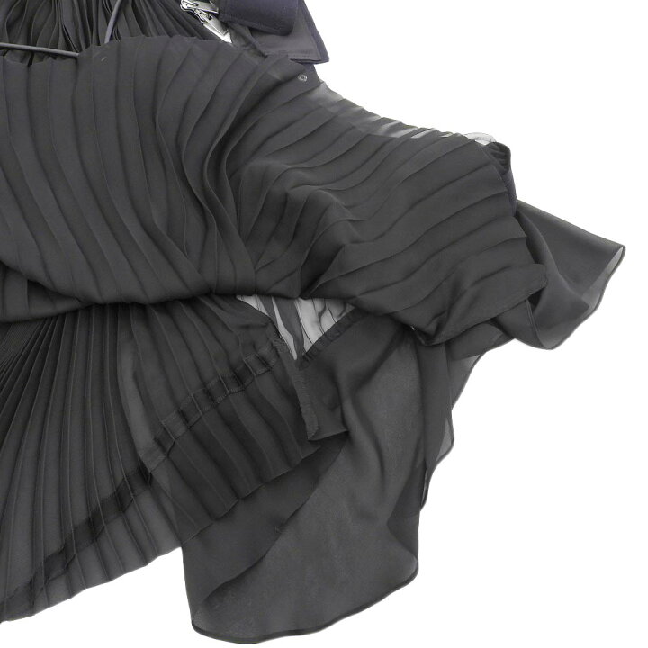 楽天市場】sacai サカイ 19-04724 シフォンプリーツ ドッキング  
