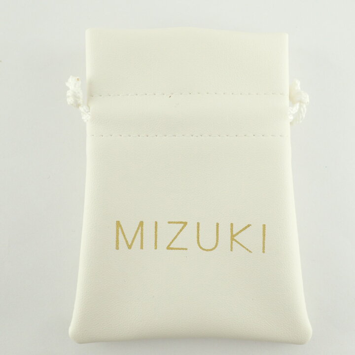 楽天市場】MIZUKI ミズキ 【美品】K14YG 2Pパール バナナフープ ピアス
