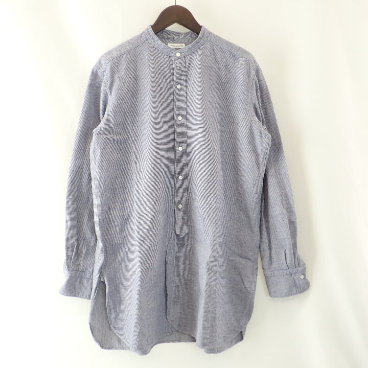 楽天市場】sus-sous シュス 05-SS01107 ブルー RAF officer shirt  