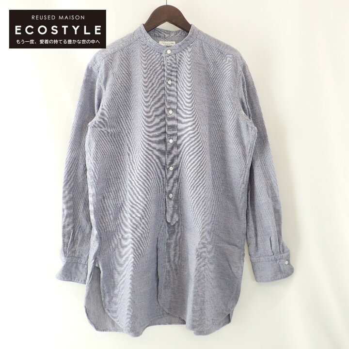 楽天市場】sus-sous シュス 05-SS01107 ブルー RAF officer shirt 