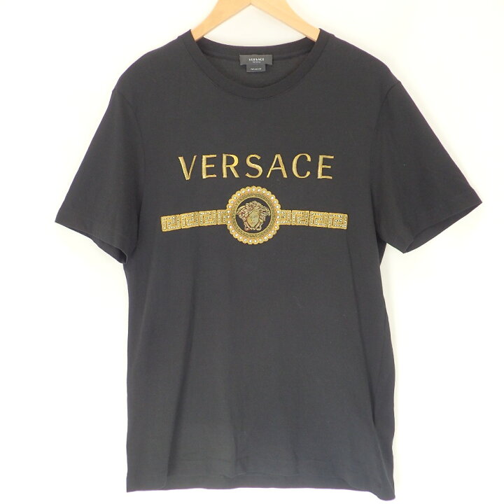 楽天市場】Versace ヴェルサーチ 国内正規 A87372 メデューサ ロゴ刺繍  