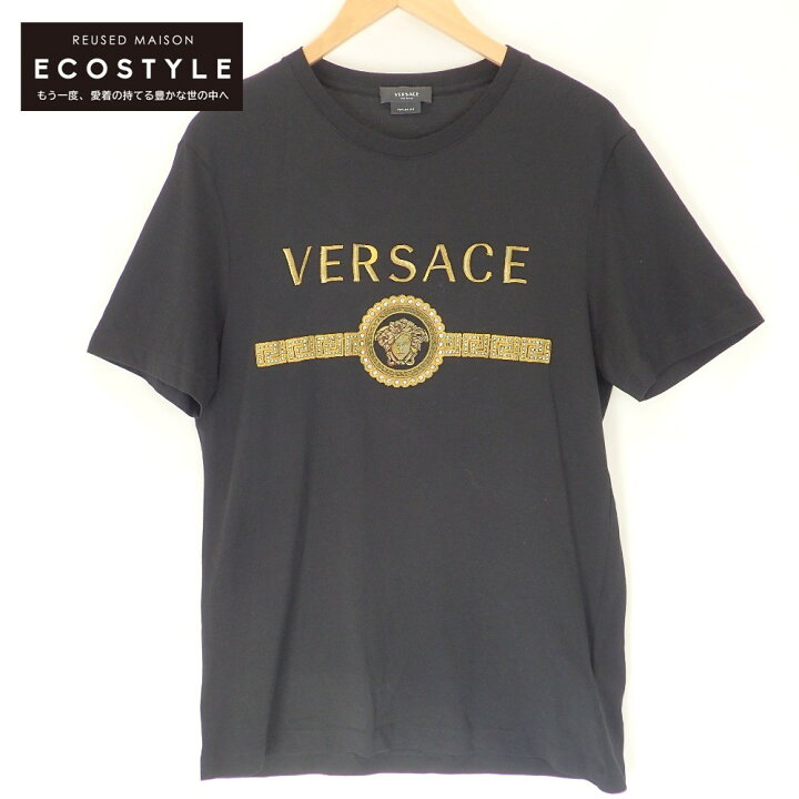 楽天市場】Versace ヴェルサーチ 国内正規 A87372 メデューサ ロゴ刺繍 