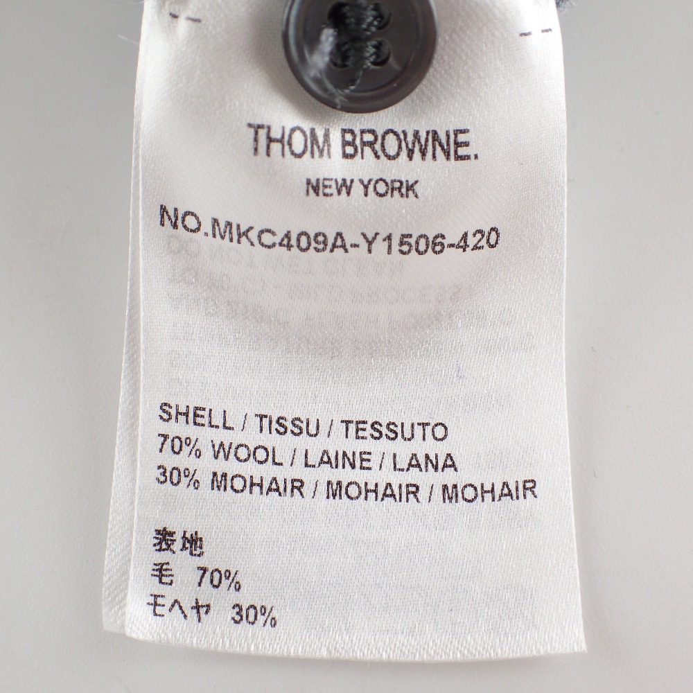 楽天市場】THOM BROWNE トムブラウン ブルー MKC409A-Y1506-420