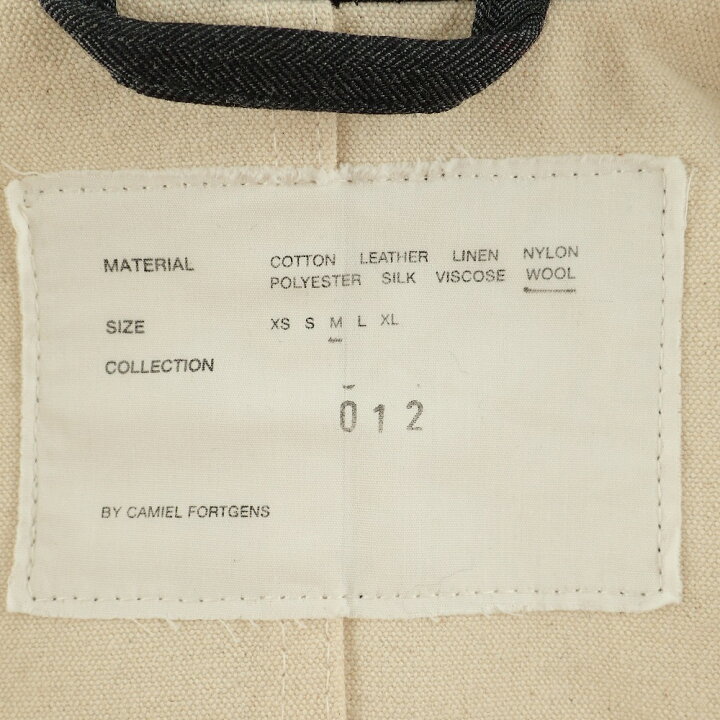 楽天市場】CAMIEL FORTGENSカミエルフォートヘンス【新品/21AW】DOUBLE 