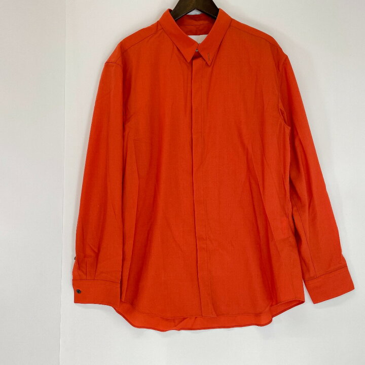 楽天市場】OVERCOAT オーバーコート T01-NKWS ｵﾚﾝｼﾞ WOOL SHIRT ﾚｷﾞｭﾗｰ 