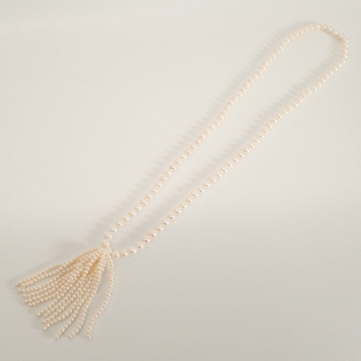 楽天市場】Bijou de M ビジュードエム 【美品】淡水パール タッセル 