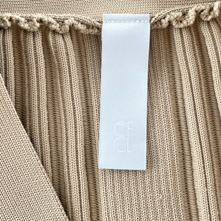 楽天市場】CFCL シーエフシーエル 23SS ベージュ CF005KE032 FLUTED  