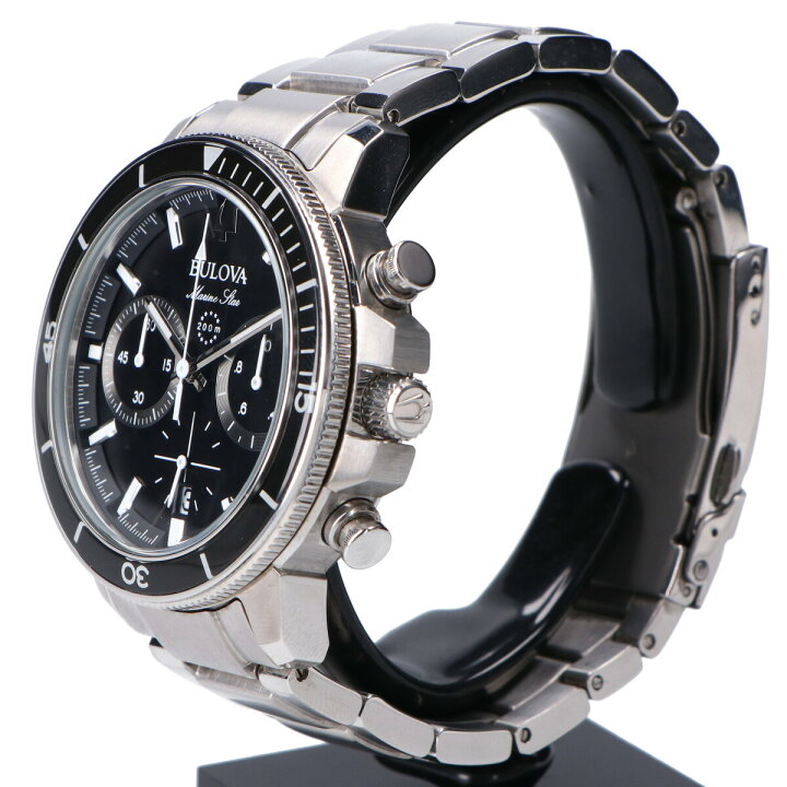楽天市場】BULOVA ブローバ 【美品】96B272 Marine Star マリンスター 