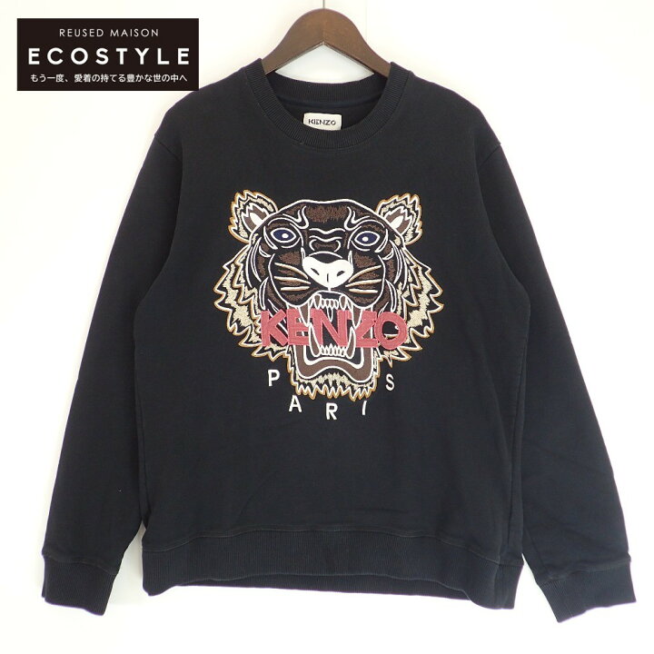 楽天市場】KENZO ケンゾー FB65SW1234XA ブラック タイガー刺繍 