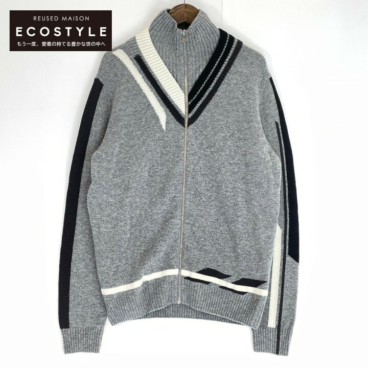 楽天市場】HERMES エルメス 【美品/国内正規】カシミヤxウール ジップ  