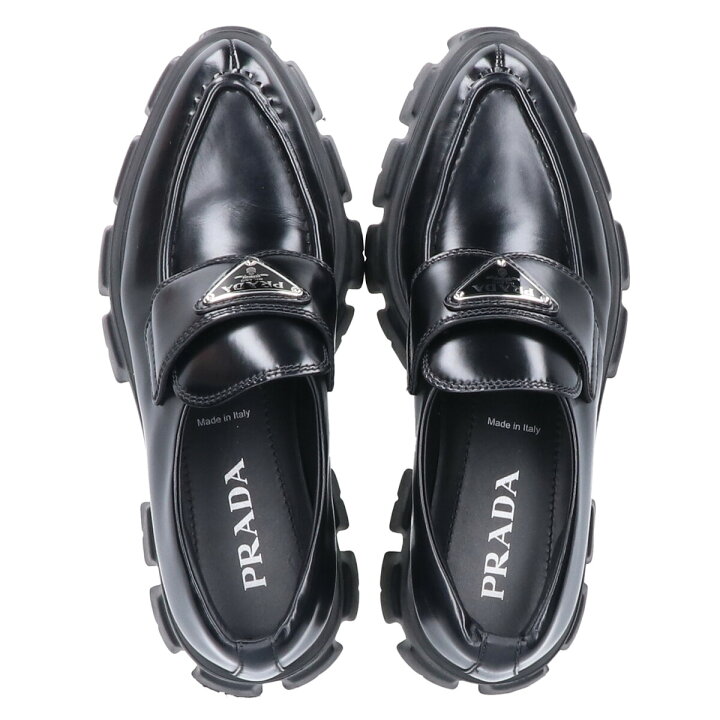 楽天市場】PRADA プラダ 【美品】1D663M モノリス ブラッシュドレザー  