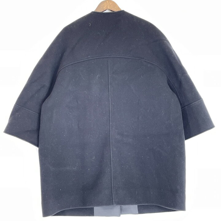 楽天市場】yori ヨリ 【美品/22AW】YR2225-097AW-2 ノーカラー コート 