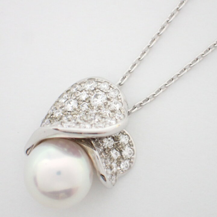 楽天市場】MIKIMOTO ミキモト PP-20497U K18WG ダイヤモンド 0.44ct 