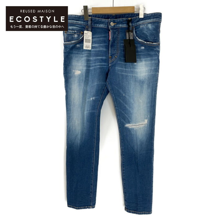 楽天市場】DSQUARED2 ディースクエアード S74LB0674 SKATER JEAN 