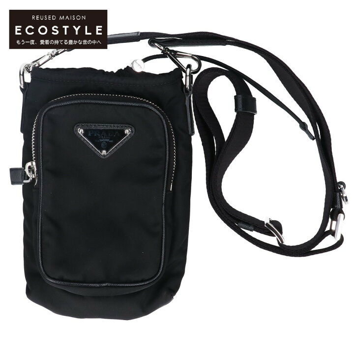 楽天市場】PRADA プラダ 美品 2ZH155 2DMI Re-Nylon ドローストリング  