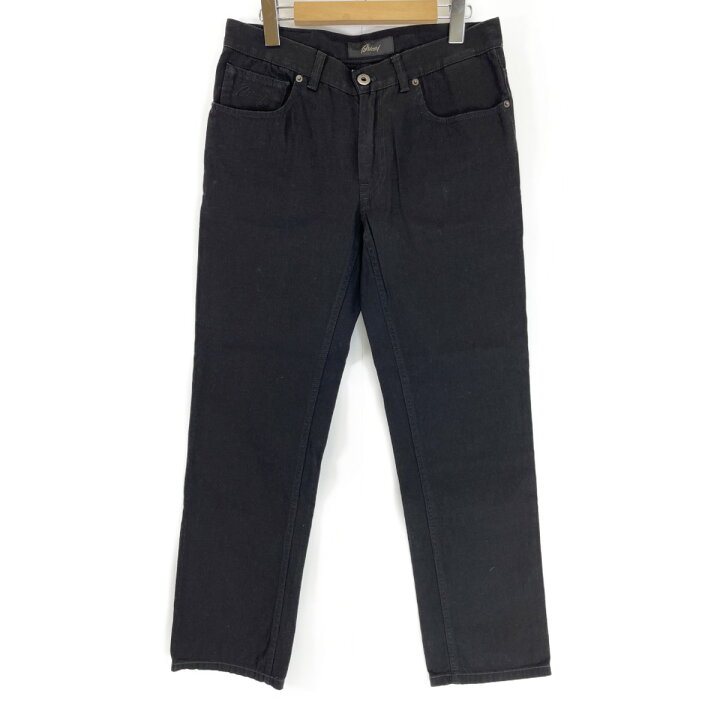 楽天市場】Brioni ブリオーニ ブラック COMFORT FIT デニムパンツ 