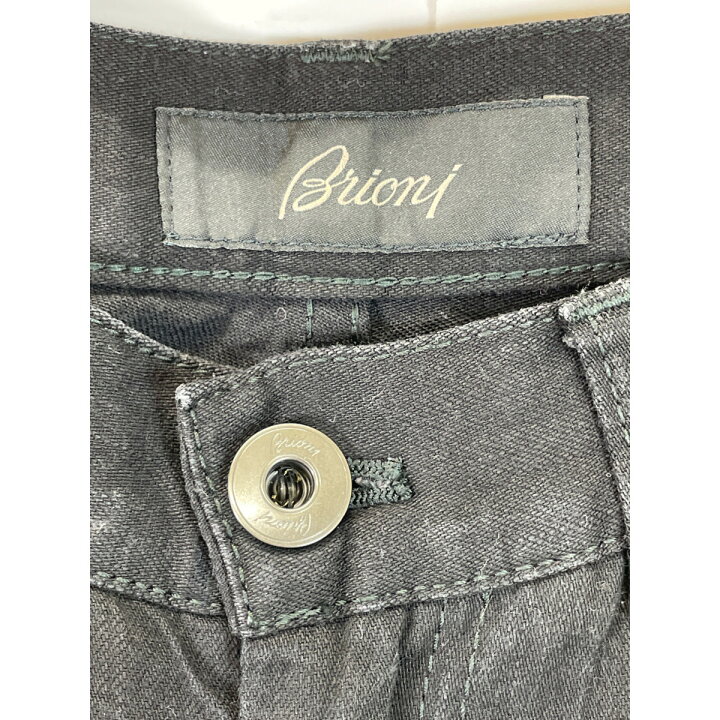 楽天市場】Brioni ブリオーニ ブラック COMFORT FIT デニムパンツ 