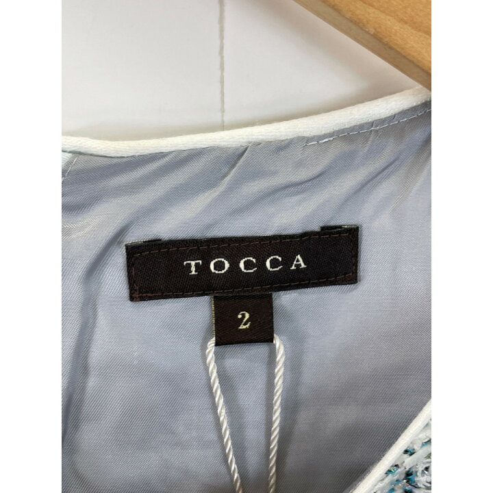 楽天市場】TOCCA トッカ ﾌﾗﾜｰ刺繍ﾗﾒﾂｲｰﾄﾞﾜﾝﾋﾟｰｽ ワンピース 2 ミント 