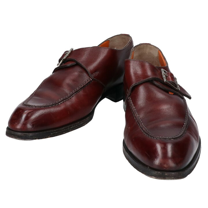 楽天市場】SANTONI サントーニ 8107 Uチップ シングルモンクストラップ 