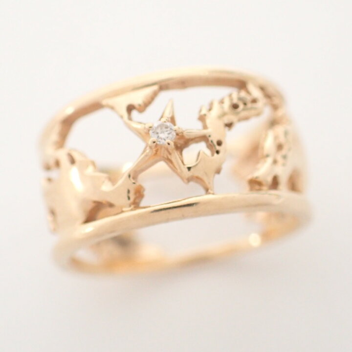 楽天市場】STAR JEWELRY スタージュエリー 【美品】K10YG/ダイヤモンド  