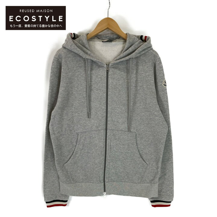 楽天市場】MONCLER モンクレール 8G74200 00 V8007 ｸﾞﾚｰ ｼﾞｯﾌﾟﾊﾟｰｶｰ  
