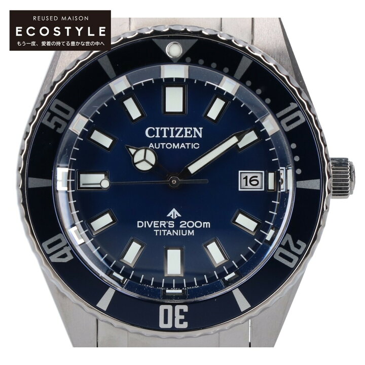 楽天市場】CITIZEN シチズン 【美品】NB6021-68L MARINE PROMASTER 