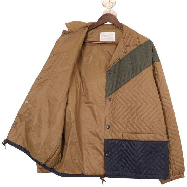 楽天市場】kolor カラー 18WCM-G10110 18AW キルティング ジャケット 2 