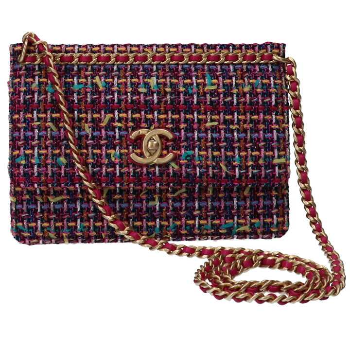楽天市場】CHANEL シャネル 新品同様 ツイード G金具 ココマーク 