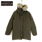 CANADA GOOSE カナダグース カーキオリーブ 3438JM ジャスパー ダウンジャケット ジャケット L カーキオリーブ メンズ 【中古】