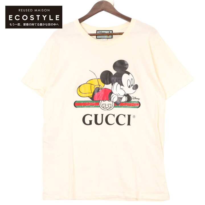 楽天市場】GUCCI グッチ ×ﾃﾞｨｽﾞﾆｰ 20SS ｱｲﾎﾞﾘｰ 492347 ﾐｯｷｰﾏｳｽTｼｬﾂ 
