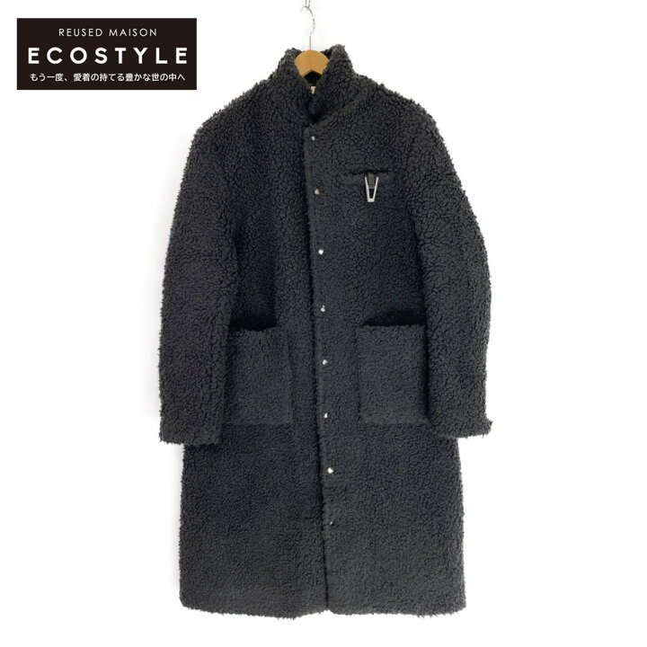 楽天市場】1017 ALYX 9SM アリクス ブラック ボア POLAR COAT シングル 