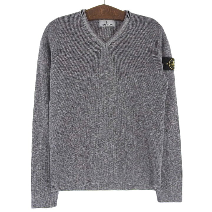 楽天市場】STONE ISLAND ストーンアイランド ロゴパッチ ニット 
