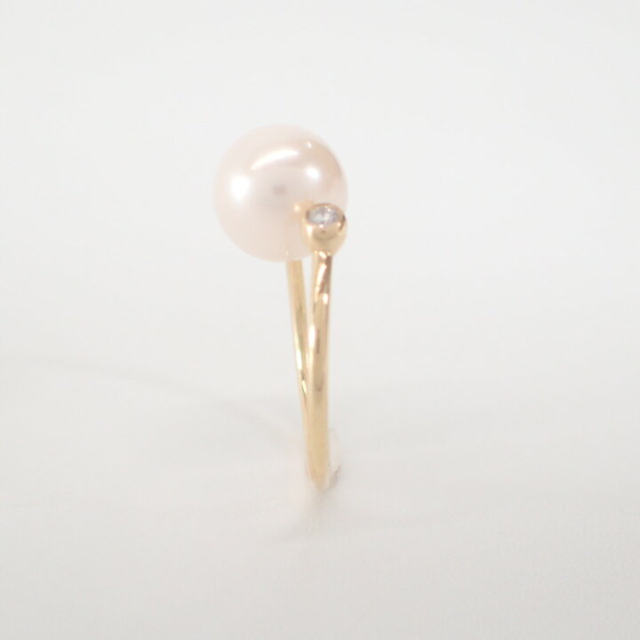 楽天市場】MIZUKI ミズキ 【美品】14K パール/ダイヤモンド リング 