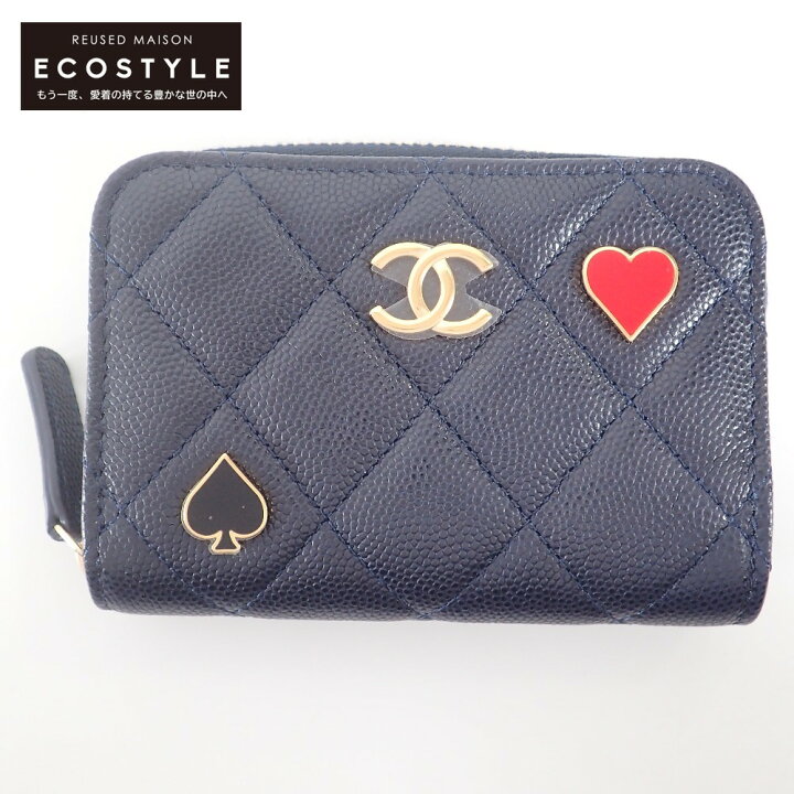 楽天市場】CHANEL シャネル 新品未使用 AP3082 キャビアスキン 