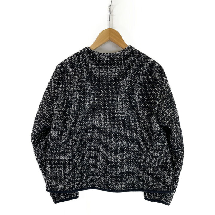 楽天市場】Drawer ドゥロワー WINTER1 ツイードVネックブラウス 