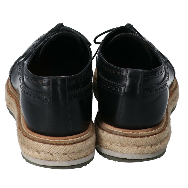 楽天市場】PRADA プラダ 2EG 015 ジュートソール ウイングチップ  