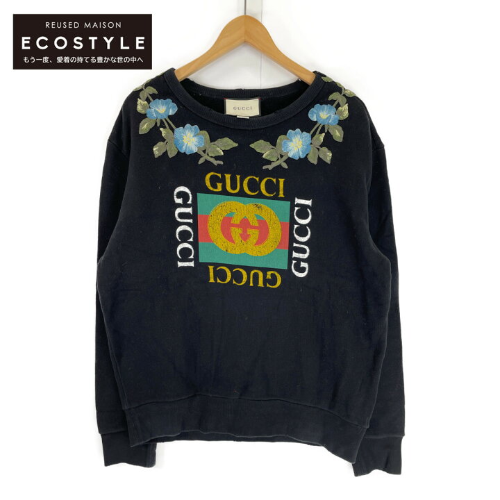 楽天市場】GUCCI グッチ 475532 X5U88 フラワー装飾オールドロゴバック 