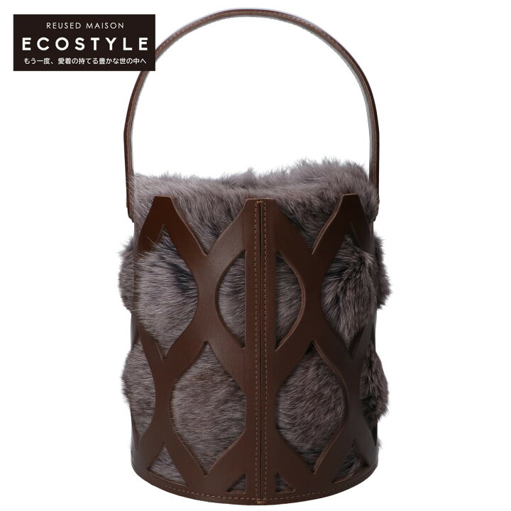 楽天市場】LUDLOW ラドロー 【美品】フォックスファーxレザー  