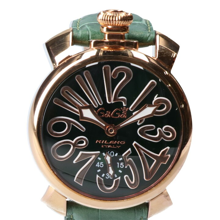 楽天市場】GAGA MILANO ガガミラノ 5011.4 MANUALE 48MM マヌアーレ 