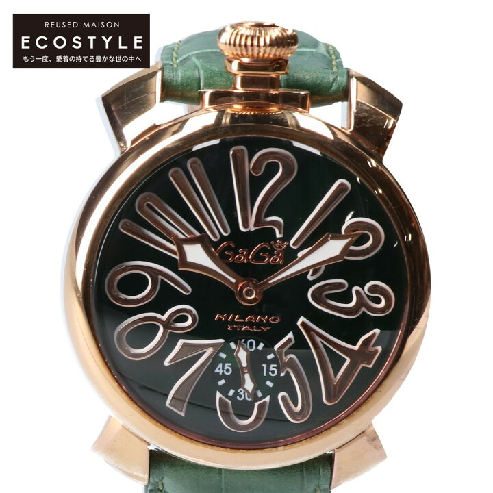 楽天市場】GAGA MILANO ガガミラノ 5011.4 MANUALE 48MM マヌアーレ 