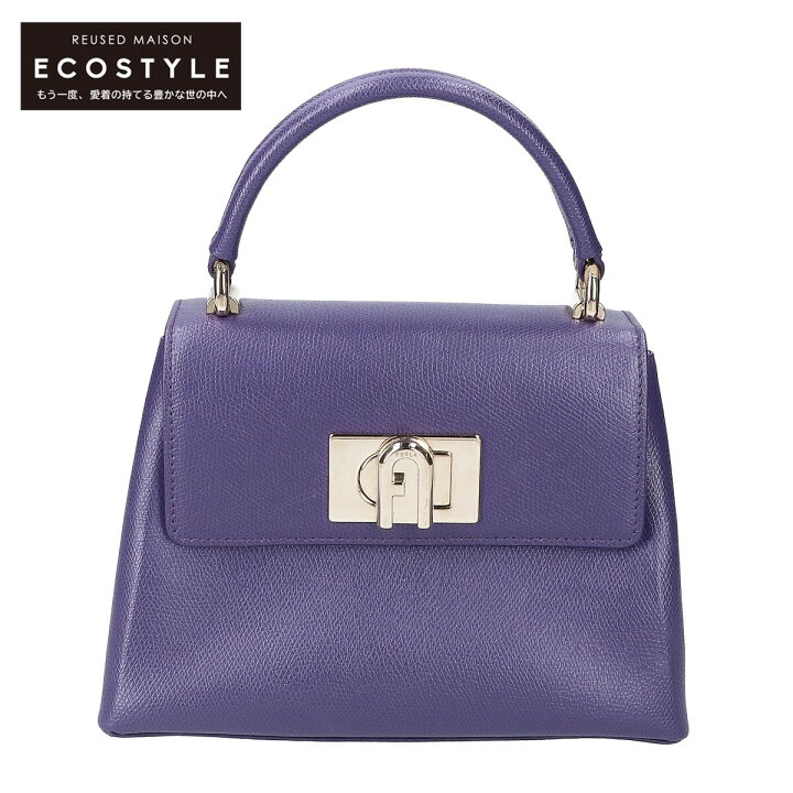 楽天市場】FURLA フルラ 【美品】Furla 1927 トップハンドル 2WAY 