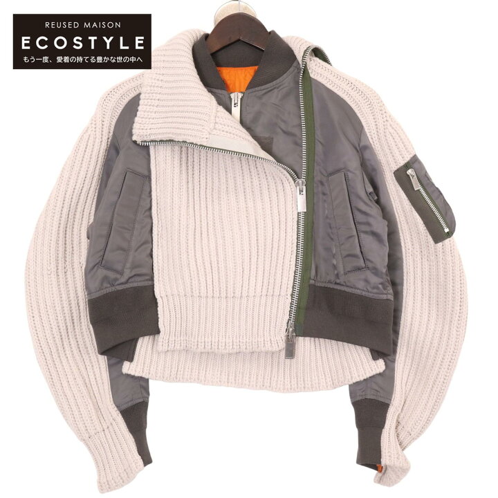 楽天市場】sacai サカイ 22年製 22-06192 ナイロンツイル ウール 
