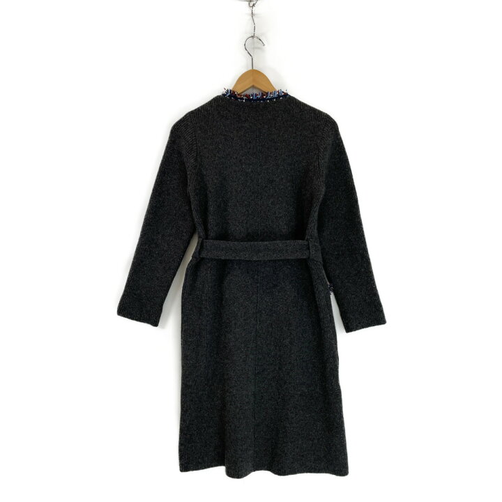 楽天市場】ANAYI アナイ グレー カシミヤ混 ロングコート コート 38 