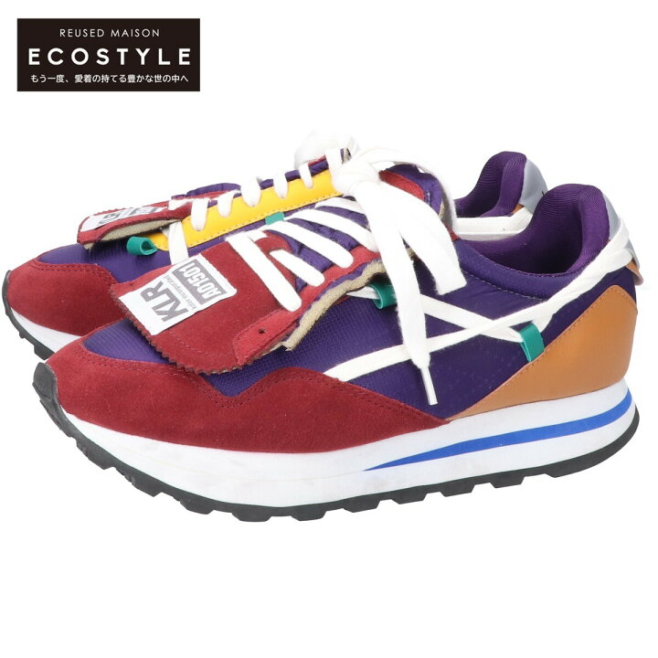 楽天市場】kolor カラー 23SS A-01501 B-Purple ローカットスニーカー 