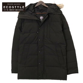 CANADA GOOSE カナダグース 3805M ブラック カーソンパーカー ダウンジャケット コート M ブラック メンズ 【中古】