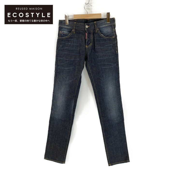 DSQUARED2』ディースクエアード (42) ダメージデニムパンツ（DSQUARED2  